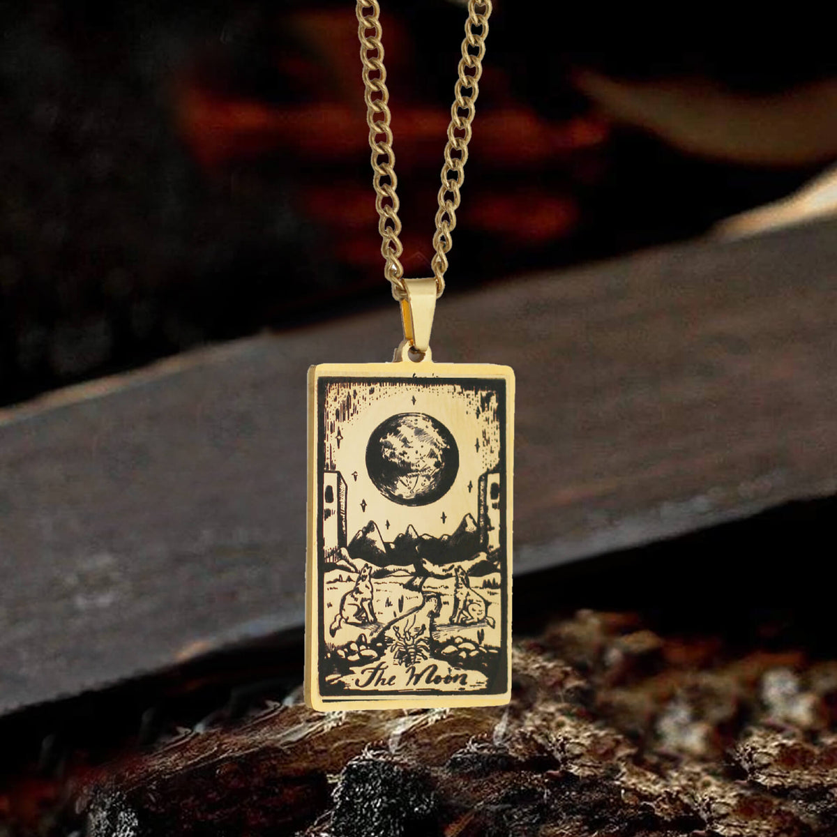 Major Arcana Tarot Stainless Steel Necklace - Che Cose Belle