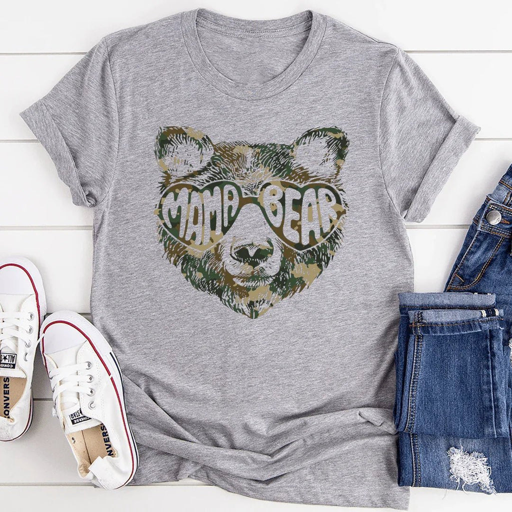 Mama Bear Camo Tee - Che Cose Belle