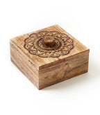 Mandala Keepsake Box - Mango Wood, Fair Trade - Che Cose Belle