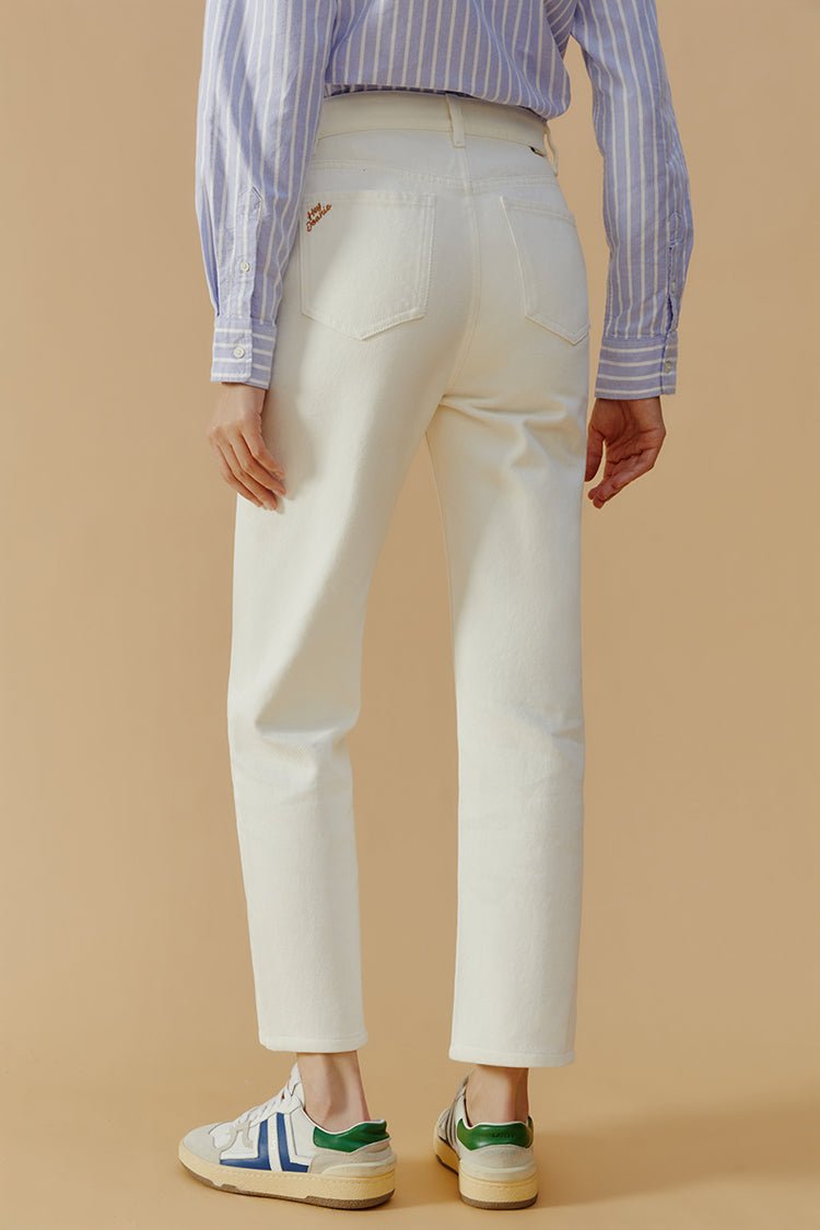 Manhattan High Rise Straight Ankle Jeans HJ160 - Che Cose Belle