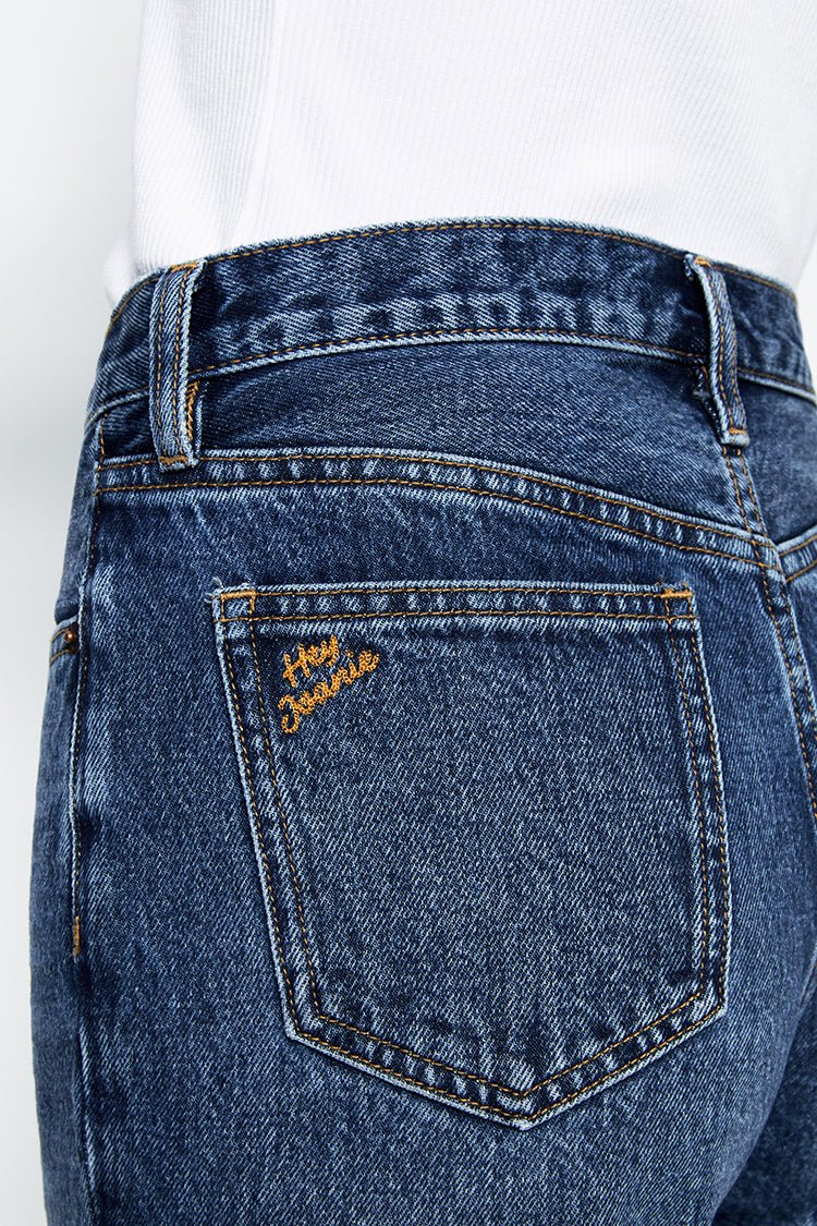 Manhattan High Rise Straight Ankle Jeans HJ160 - Che Cose Belle