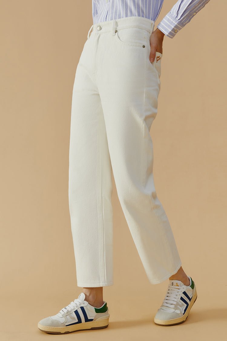 Manhattan High Rise Straight Ankle Jeans HJ160 - Che Cose Belle