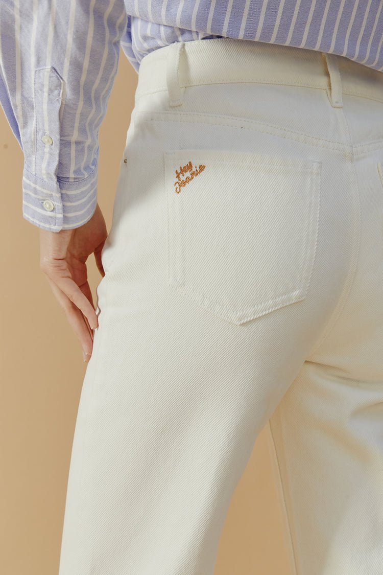 Manhattan High Rise Straight Ankle Jeans HJ160 - Che Cose Belle