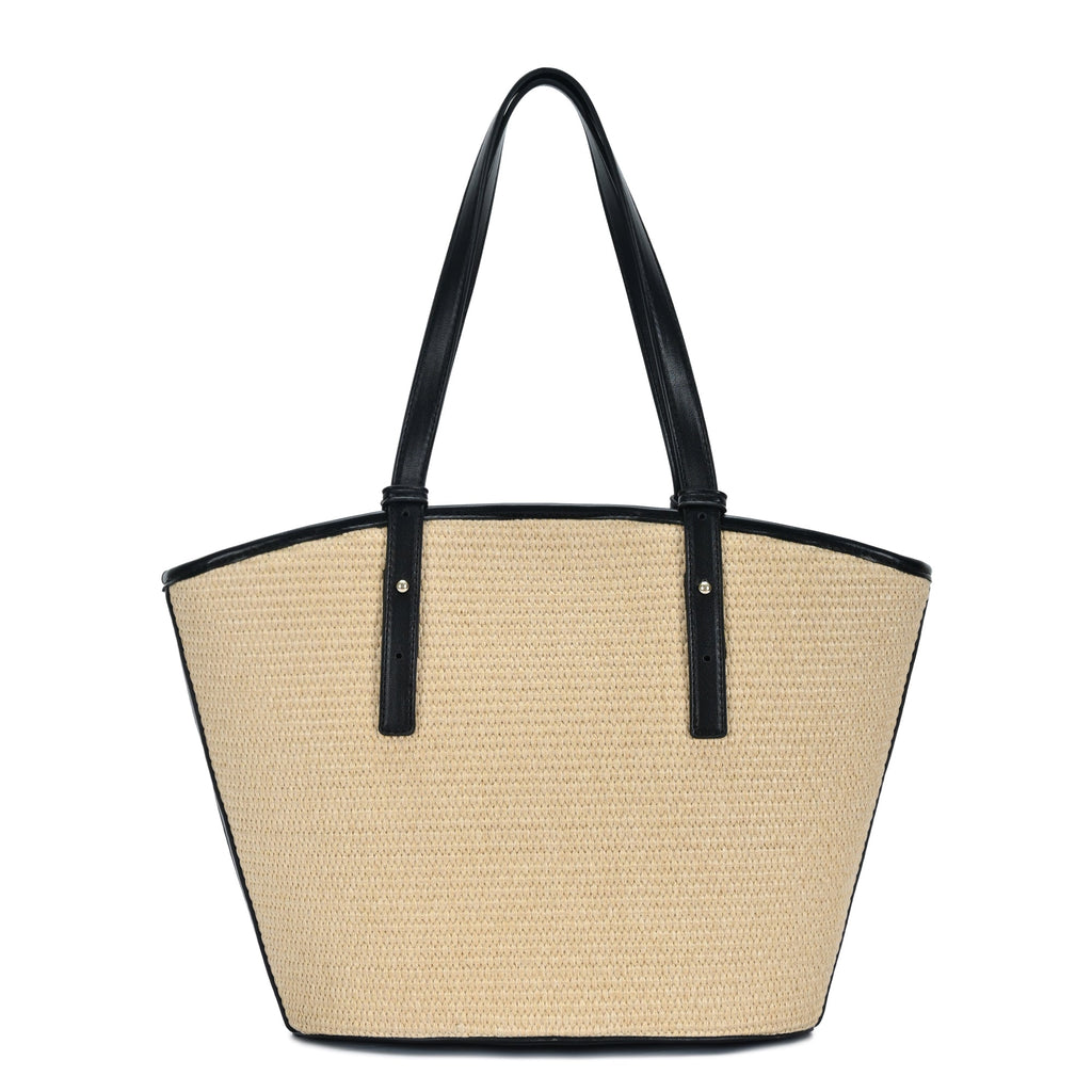 Mara Straw Winged Tote - Che Cose Belle