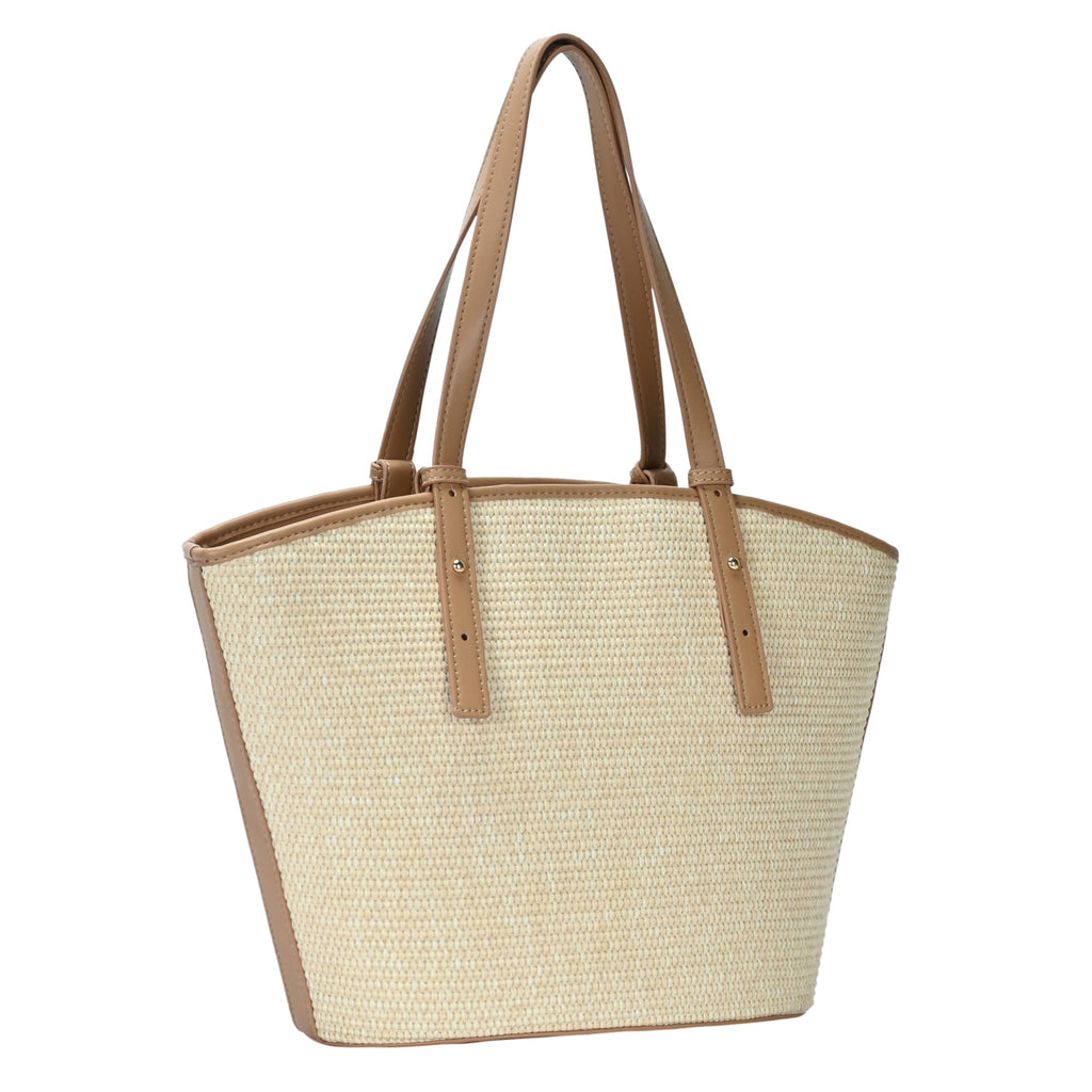 Mara Straw Winged Tote - Che Cose Belle