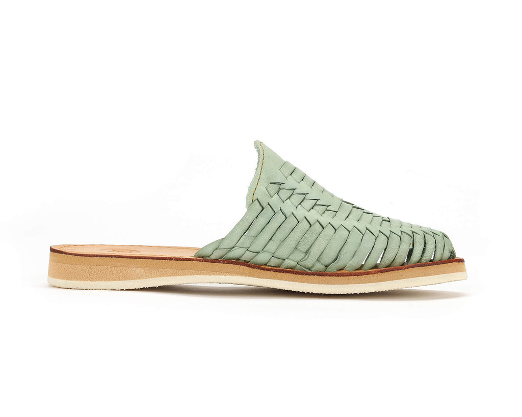 Marbella Huarache Slip-On Teal - Che Cose Belle
