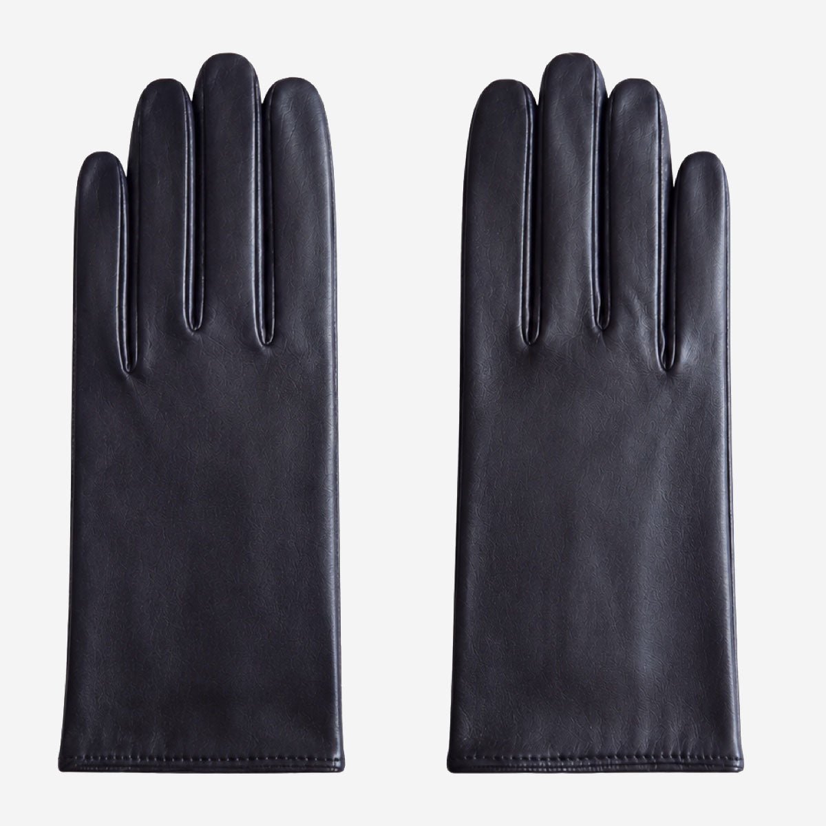 Marcella (black) - Unlined women’s lambskin leather gloves - Che Cose Belle