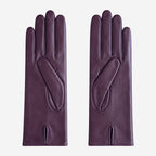 Marcella (brown) - Unlined women’s lambskin leather gloves - Che Cose Belle