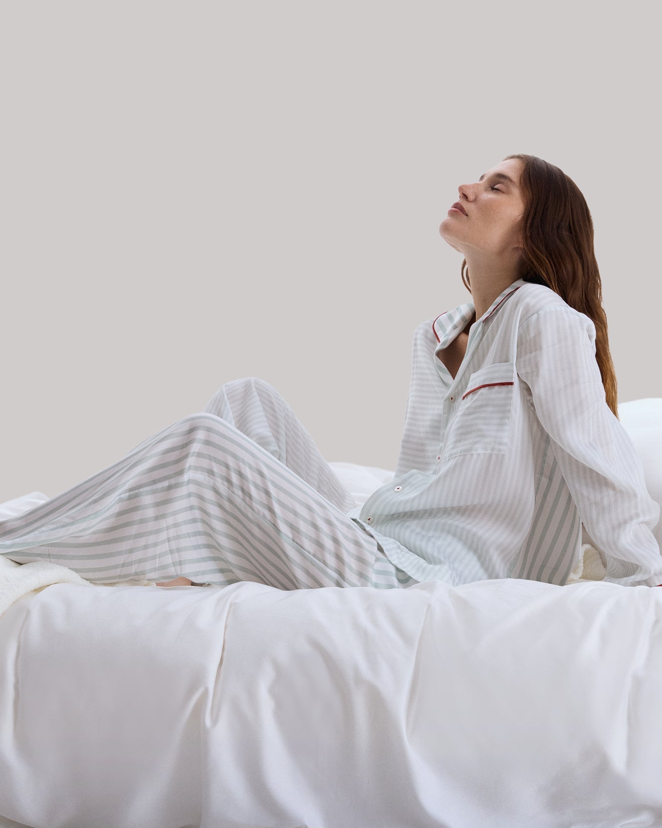 Mare Silky Lyocell Long Pajama Set - Che Cose Belle