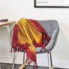Marigold Merino Ombre Handloom Throw / Blanket Scarf - Che Cose Belle