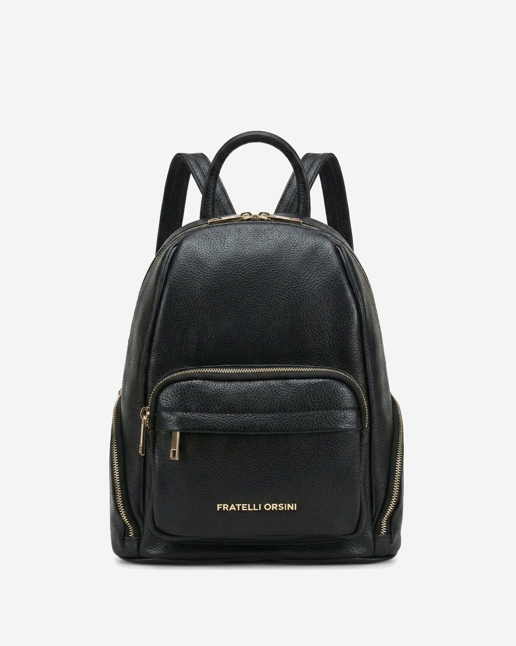 Martina (black) - Italian calf leather women's backpack - Che Cose Belle