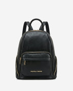Martina (black) - Italian calf leather women's backpack - Che Cose Belle