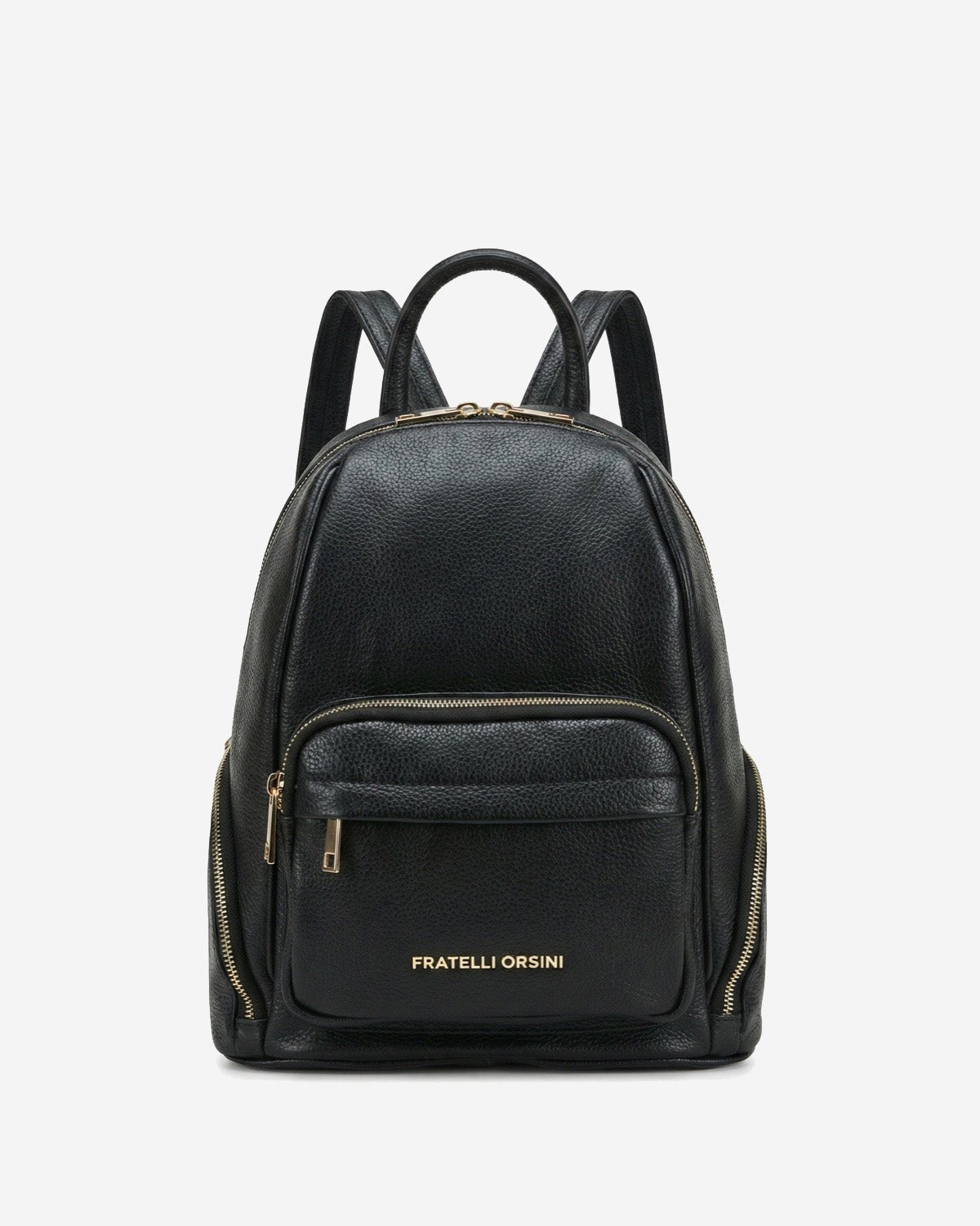 Martina (black) - Italian calf leather women's backpack - Che Cose Belle
