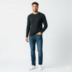 Mason Black Long Sleeve Crew - Che Cose Belle