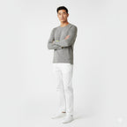 Mason Grey Long Sleeve Crew - Che Cose Belle