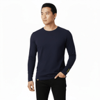 Mason Navy Long Sleeve Crew - Che Cose Belle