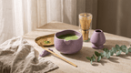 Matcha Whisk Set — Bamboo Chasen + Ceramic Chawan Gift Set - Che Cose Belle