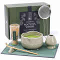 Matcha Whisk Set — Bamboo Chasen + Ceramic Chawan Gift Set - Che Cose Belle