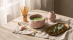 Matcha Whisk Set — Bamboo Chasen + Ceramic Chawan Gift Set - Che Cose Belle