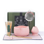 Matcha Whisk Set — Bamboo Chasen + Ceramic Chawan Gift Set - Che Cose Belle