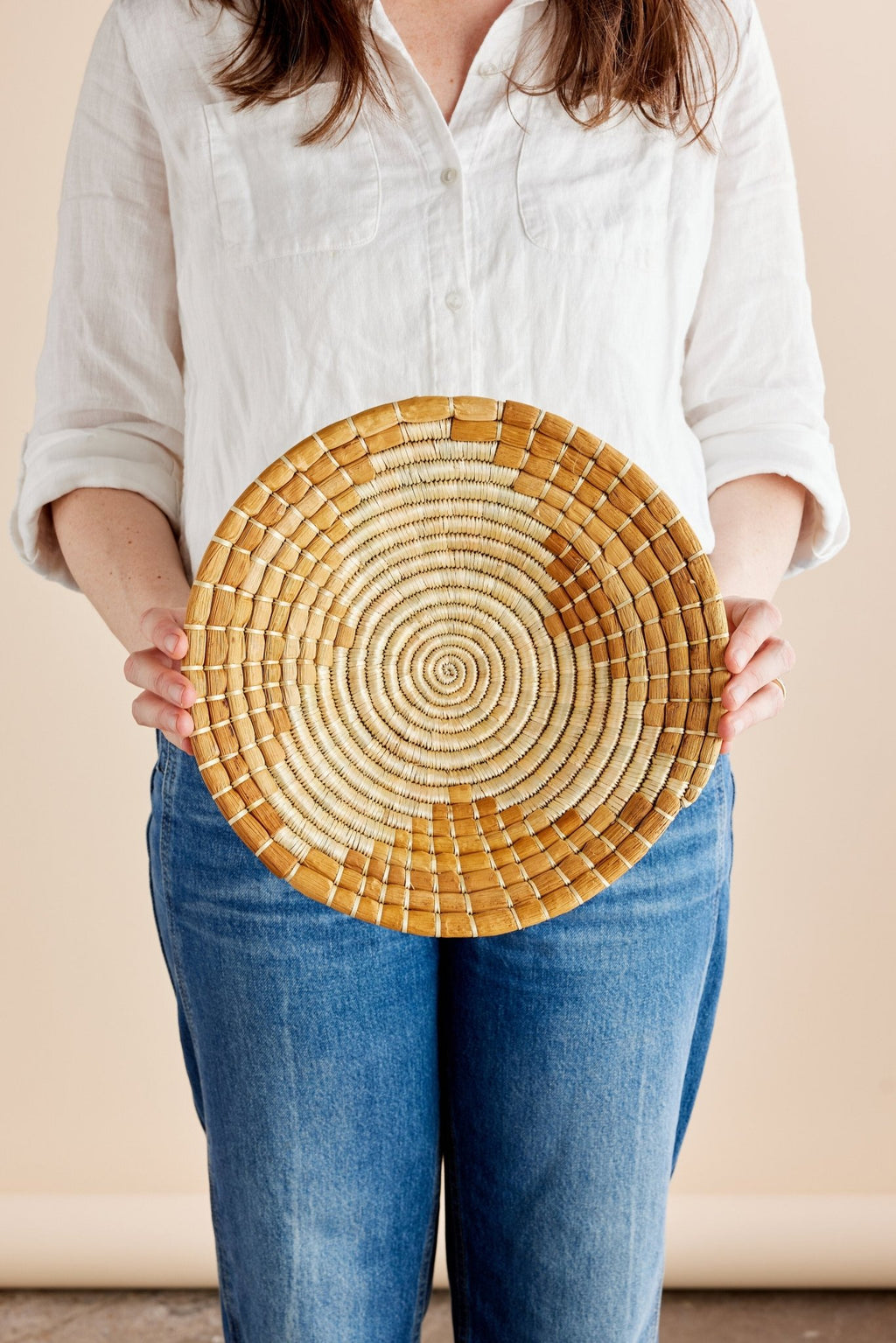 Maua Banana Bark Wall Basket - Che Cose Belle