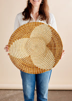 Maua Banana Bark Wall Basket - Che Cose Belle