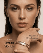 Maxine Waterproof Link Chain Crystal Bracelet - Che Cose Belle