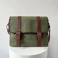 Maxwell Waxed Canvas Messenger Bag - 16” Laptop - Classic - Che Cose Belle
