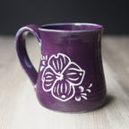 Dogwood Flower Mug - Hearth Collection Handmade Pottery