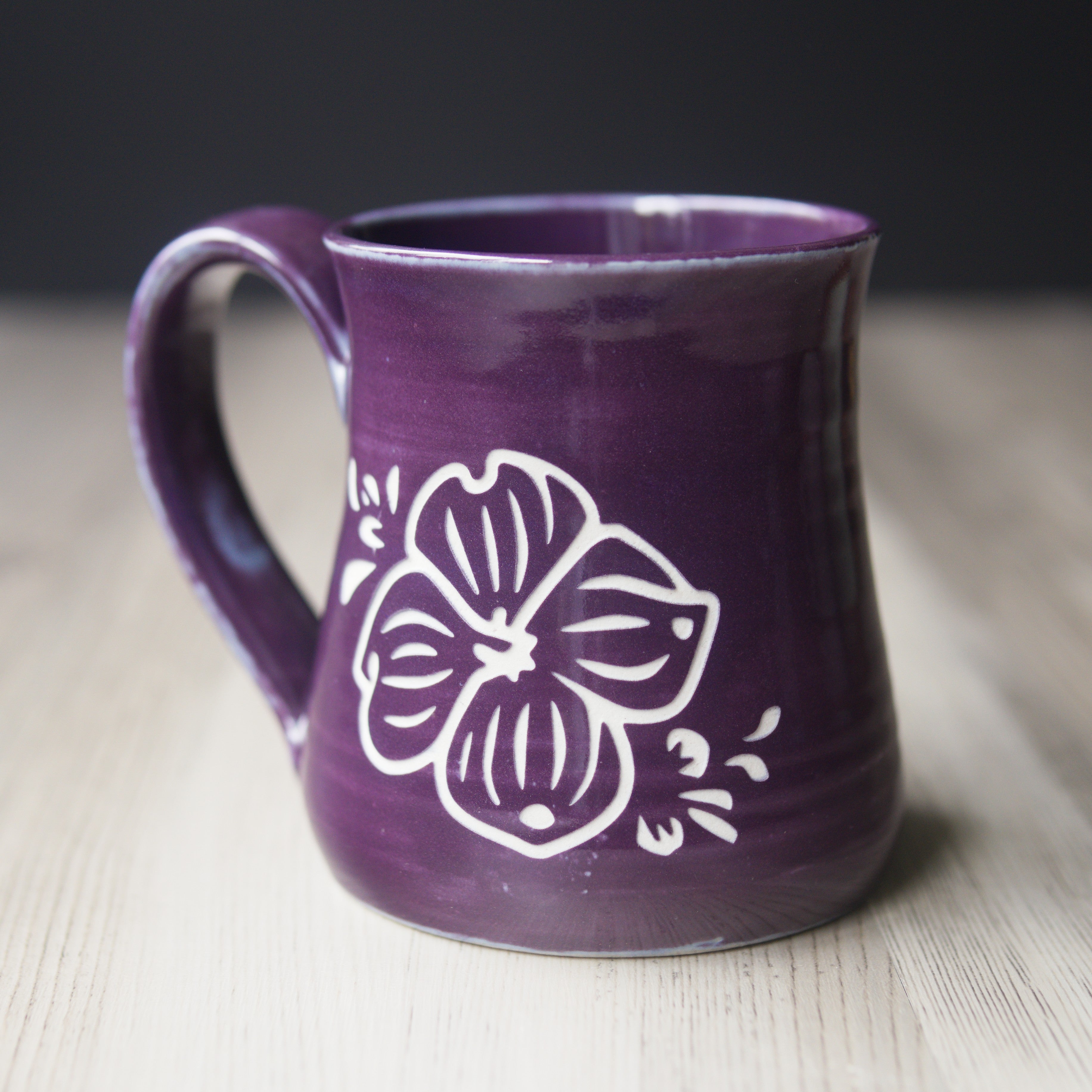Dogwood Flower Mug - Hearth Collection Handmade Pottery