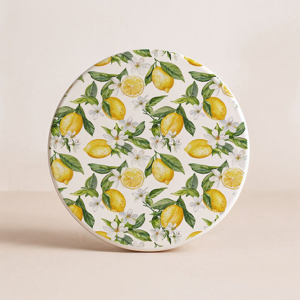 Mediterranean Lemon Coasters - Che Cose Belle