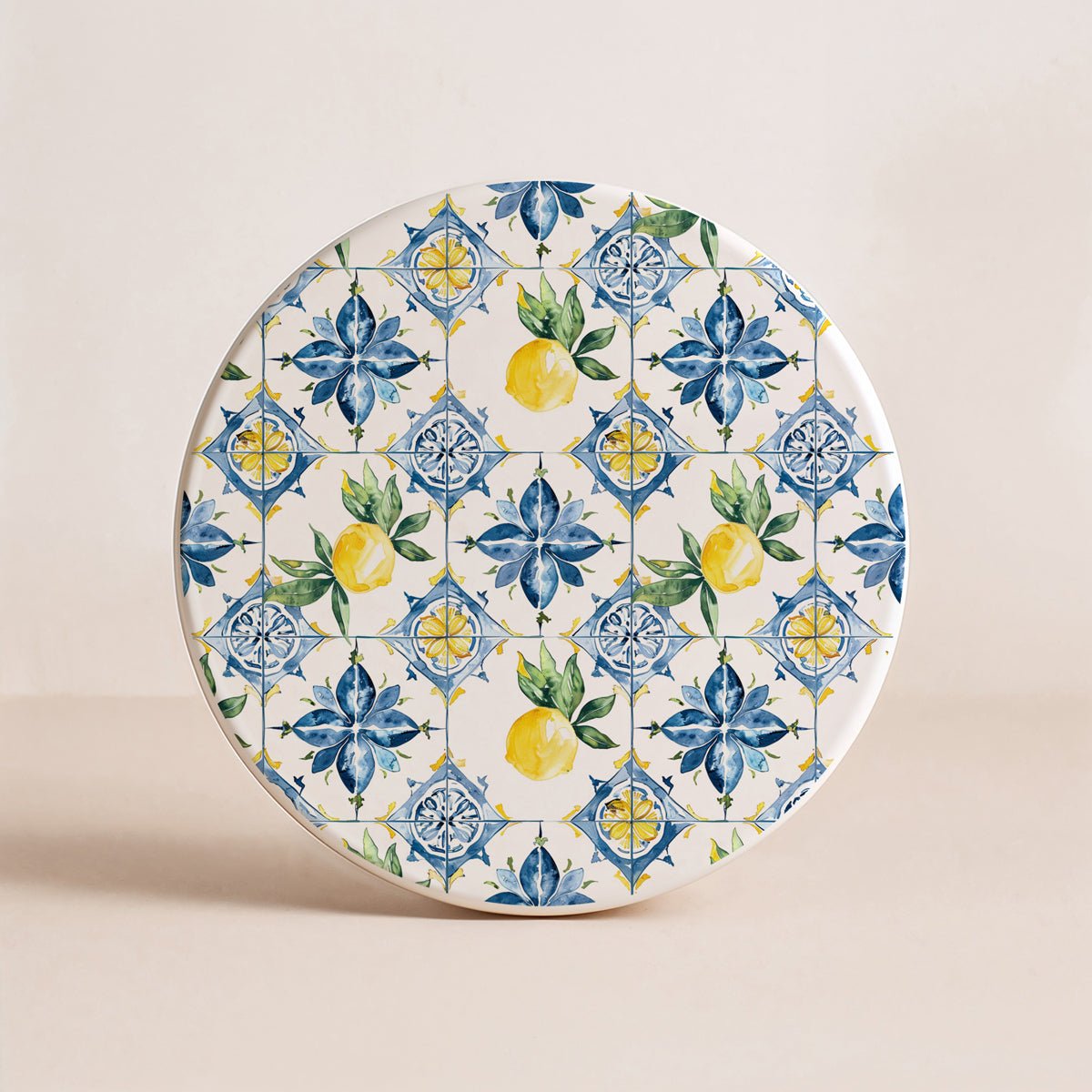 Mediterranean Lemon Coasters - Che Cose Belle