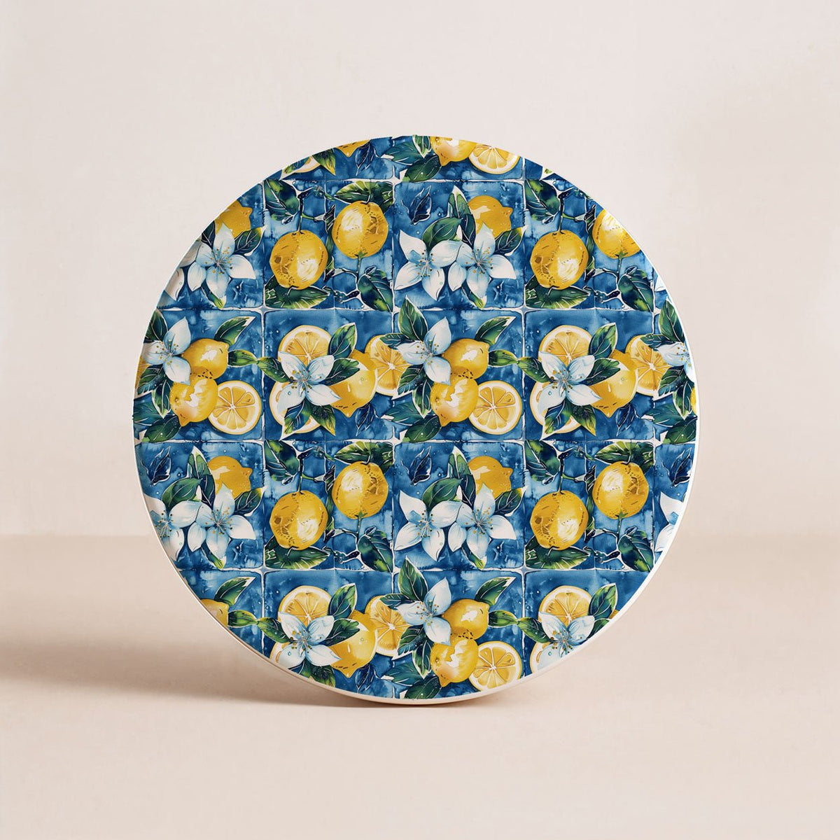 Mediterranean Lemon Coasters - Che Cose Belle