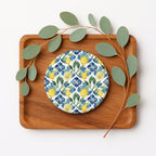 Mediterranean Lemon Coasters - Che Cose Belle