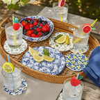 Mediterranean Lemon Coasters - Che Cose Belle