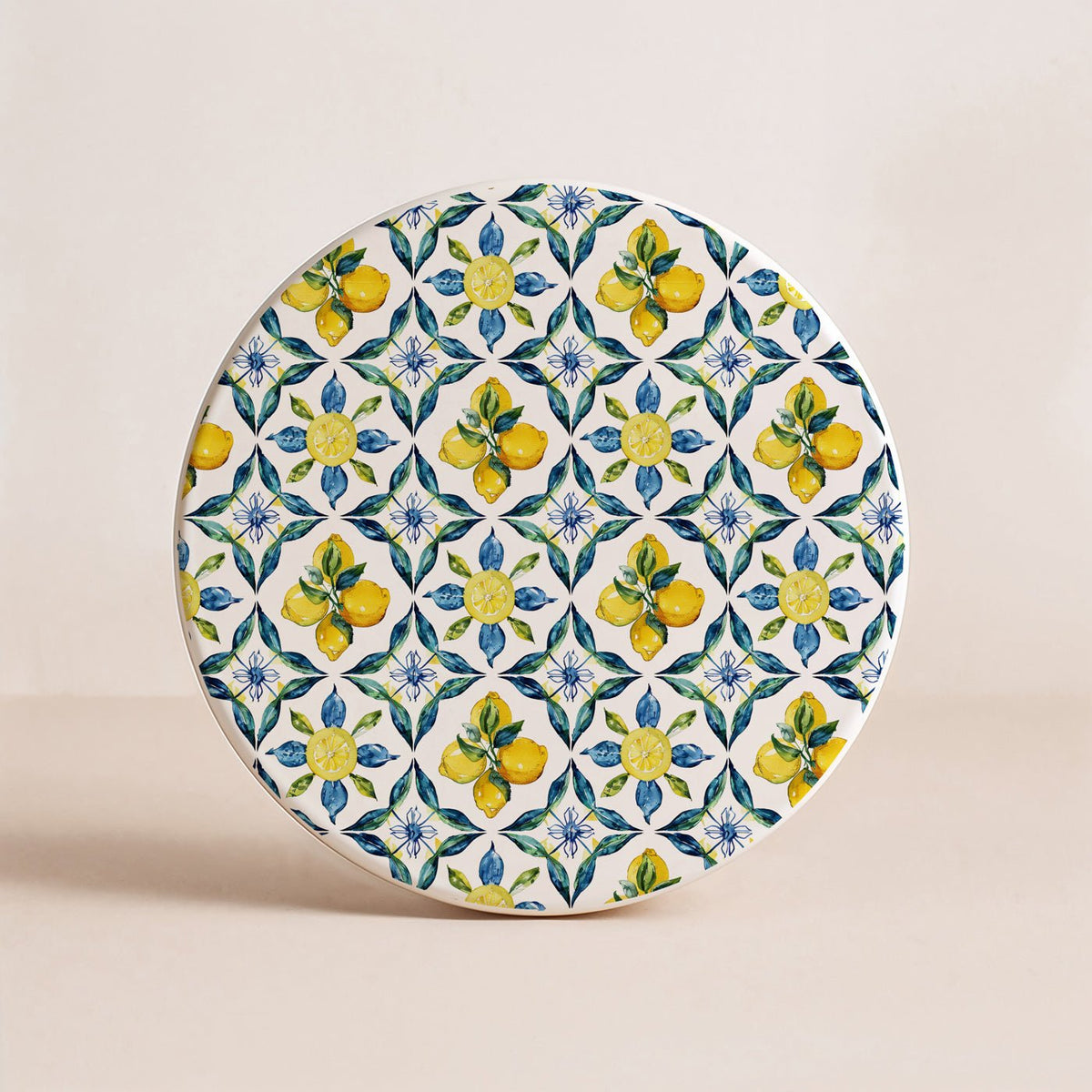 Mediterranean Lemon Coasters - Che Cose Belle