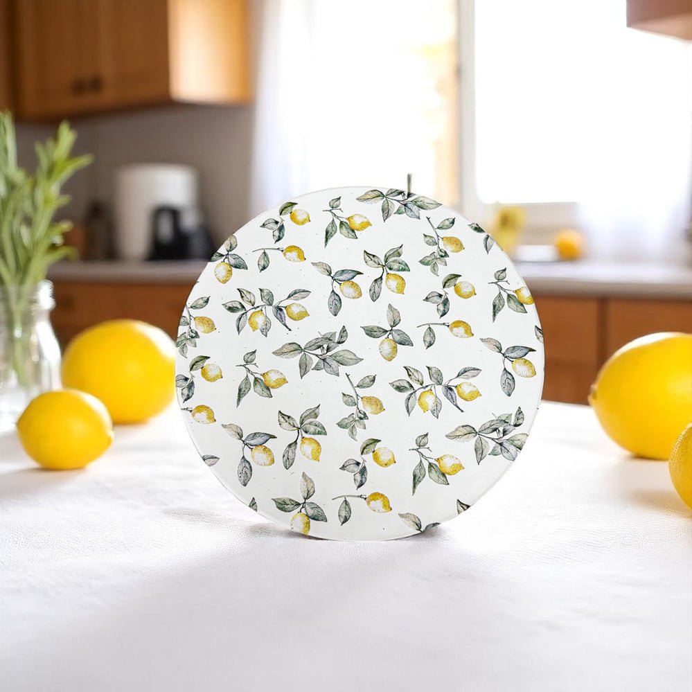 Mediterranean Lemon Coasters - Che Cose Belle