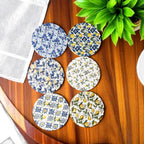 Mediterranean Lemon Coasters - Che Cose Belle