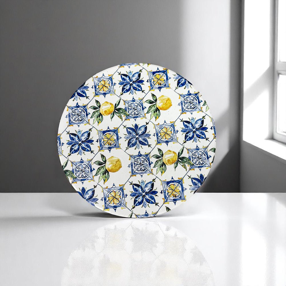 Mediterranean Lemon Coasters - Che Cose Belle