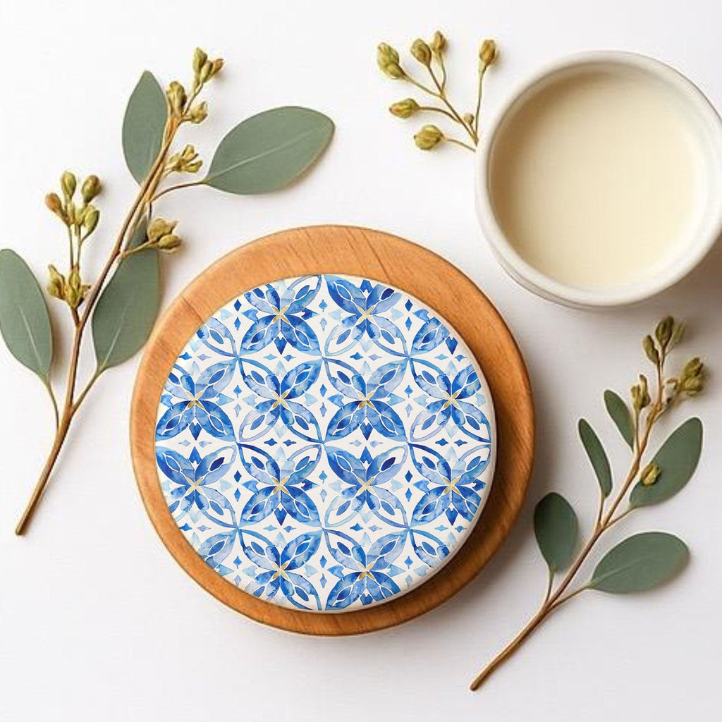 Mediterranean Lemon Coasters - Che Cose Belle