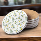 Mediterranean Lemon Coasters - Che Cose Belle