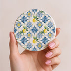 Mediterranean Lemon Coasters - Che Cose Belle