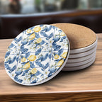 Mediterranean Lemon Coasters - Che Cose Belle
