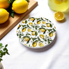 Mediterranean Lemon Coasters - Che Cose Belle