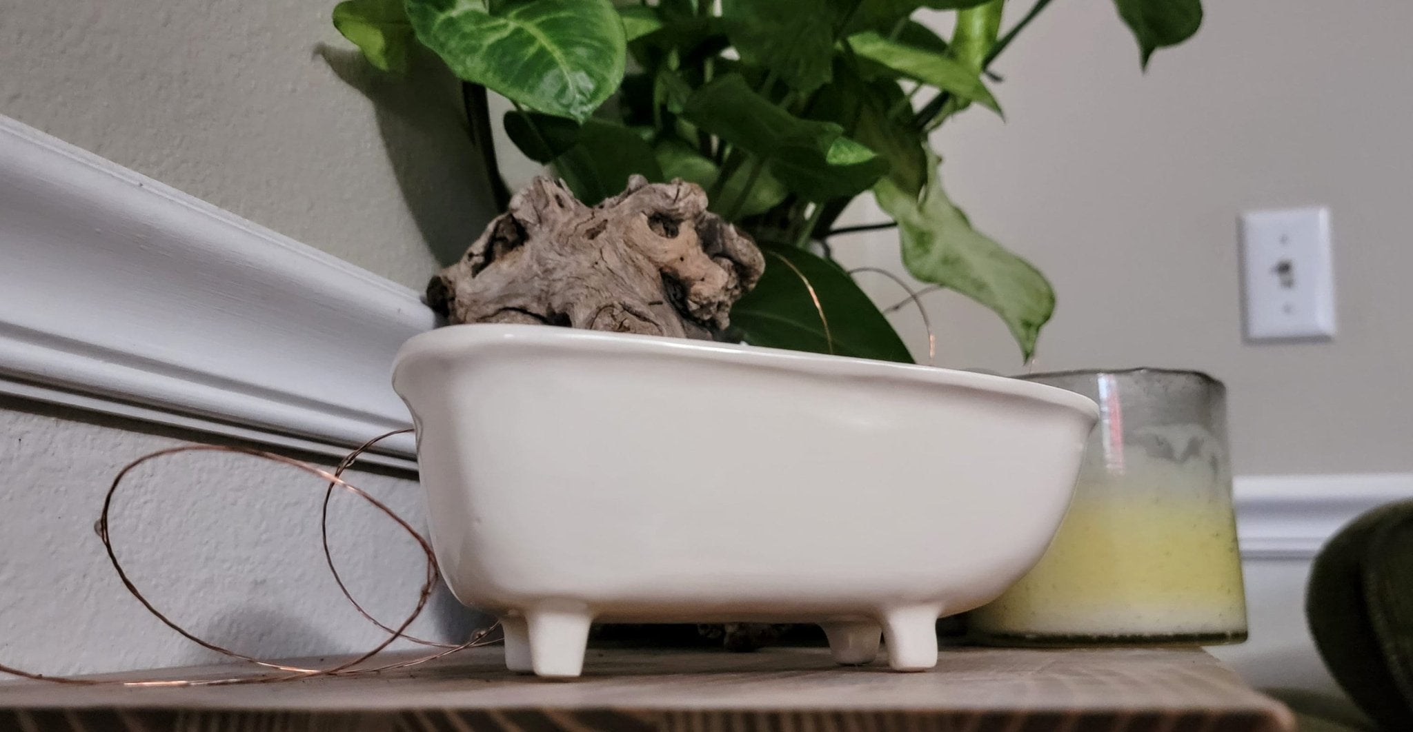 Medium Ceramic Bathtub Planter - Che Cose Belle