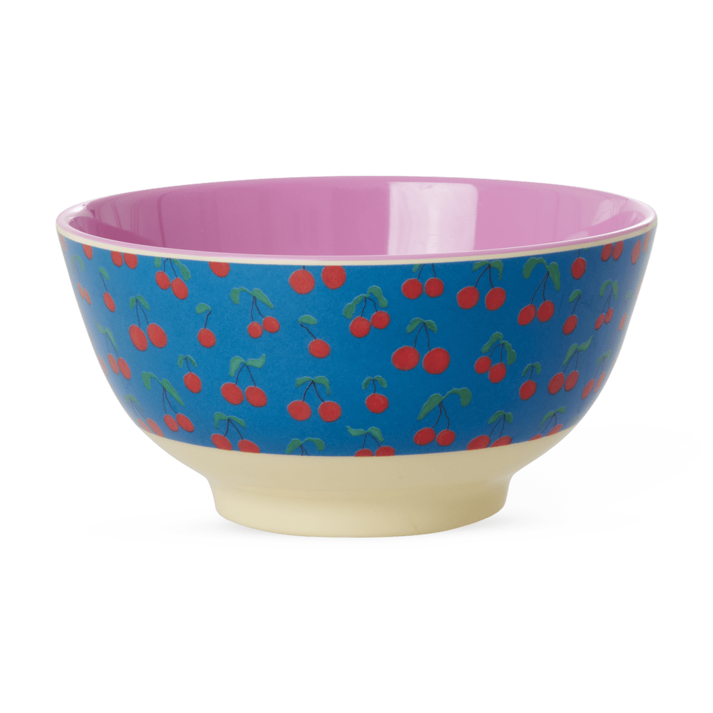 Medium Melamine Bowl - Cherry Love Print - 23.7oz - Che Cose Belle