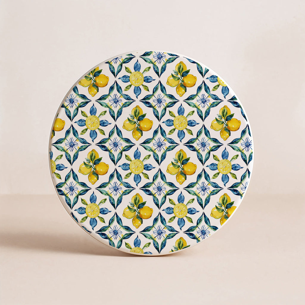 Mediterranean Lemon Coasters