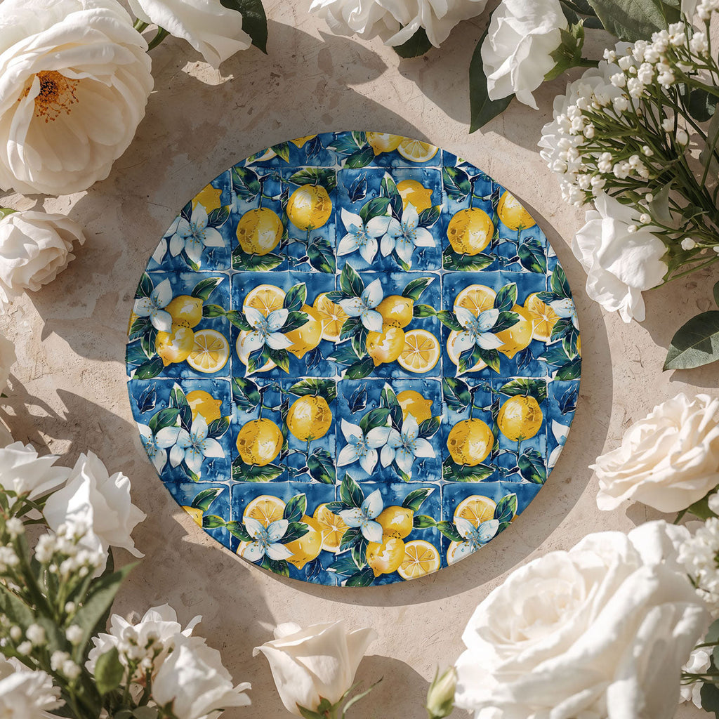 Mediterranean Lemon Coasters