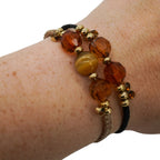 Memory Wire Bracelet Set | 2 Pack | One Size Fits All | Knots Bout U2 - Che Cose Belle
