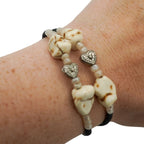 Memory Wire Bracelet Set | 2 Pack | One Size Fits All | Knots Bout U2 - Che Cose Belle